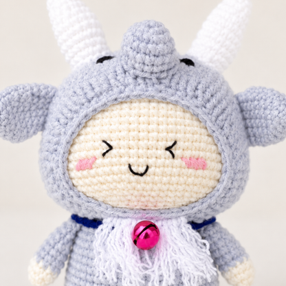 Capricorn Zodiac Doll Amigurumi Crochet Pattern
