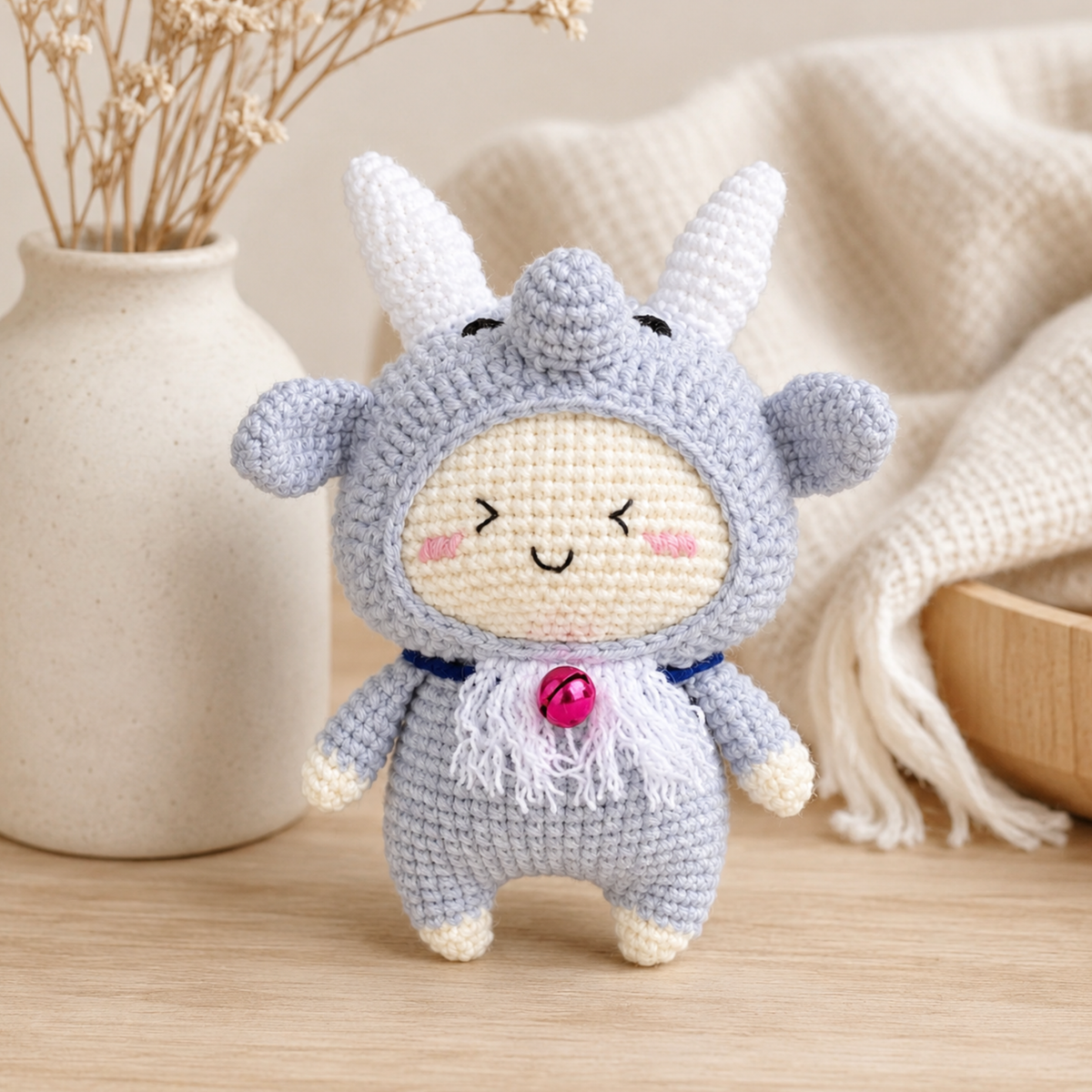 Capricorn Zodiac Doll Amigurumi Crochet Pattern