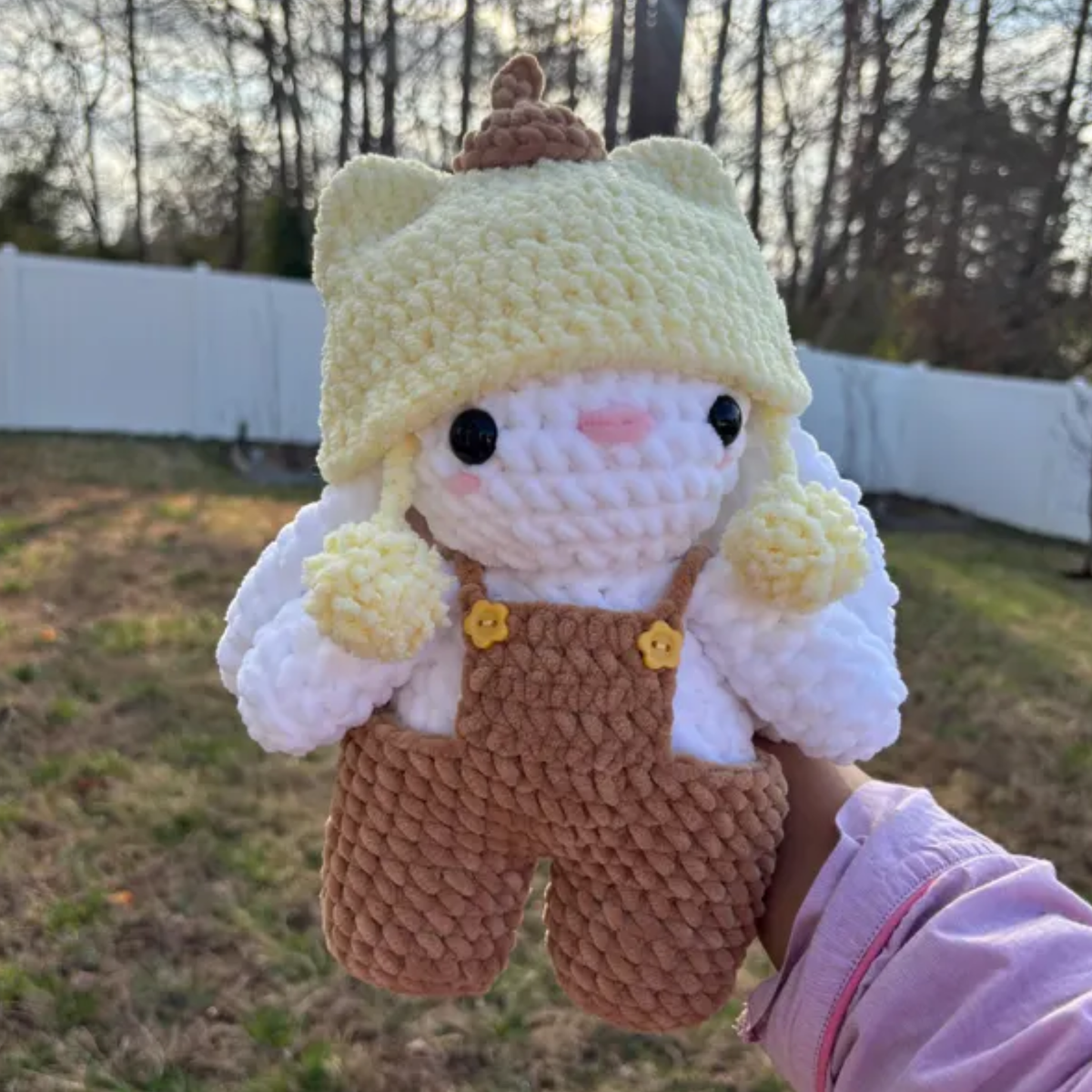 Cat Beanie Baby Bunny Crochet Pattern
