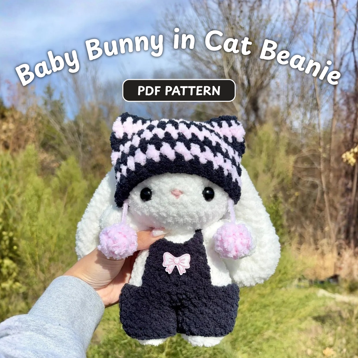 Cat Beanie Baby Bunny Crochet Pattern