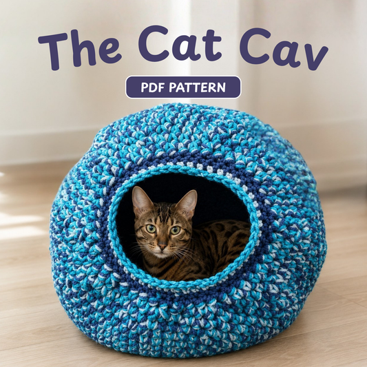 Cat Cav Crochet Pattern | EASY beginner Cat Pod