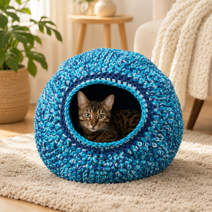 Cat Cav Crochet Pattern | EASY beginner Cat Pod