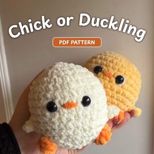 Crochet Chick and Duckling Pattern