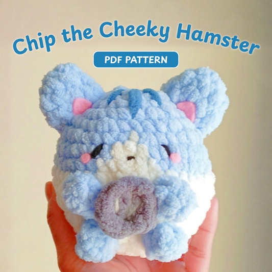 Crochet Chip the Cheeky Hamster Pattern