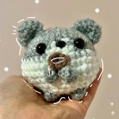 Crochet Chip the Cheeky Hamster Pattern