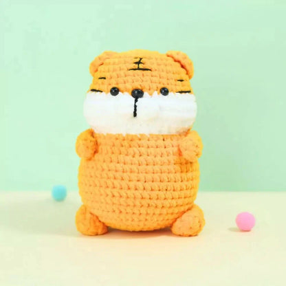 12-in-1 Chubby Animals Crochet Pattern
