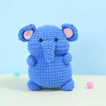 12-in-1 Chubby Animals Crochet Pattern