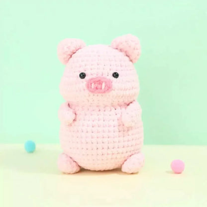 12-in-1 Chubby Animals Crochet Pattern