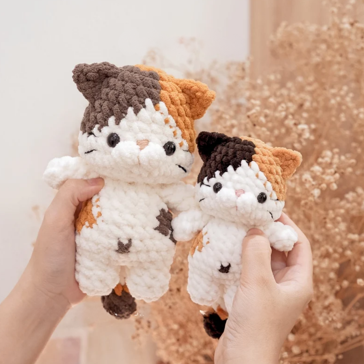 Chubby Cat Bundle Crochet Pattern