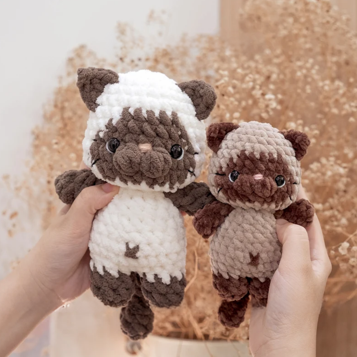Chubby Cat Bundle Crochet Pattern