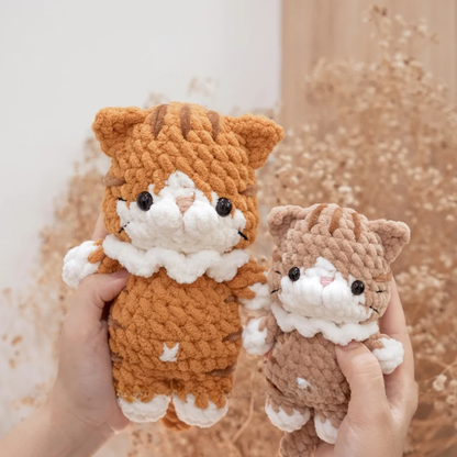 Chubby Cat Bundle Crochet Pattern