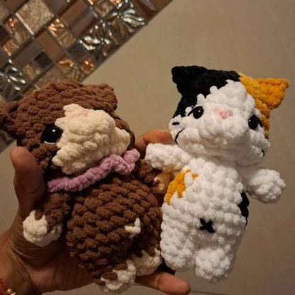 Chubby Cat Bundle Crochet Pattern