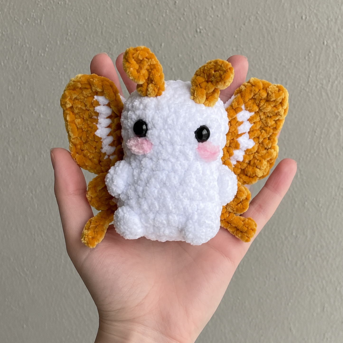 Crochet Chubby Moth Pattern