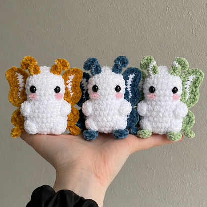 Crochet Chubby Moth Pattern