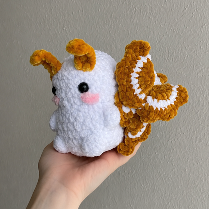 Crochet Chubby Moth Pattern