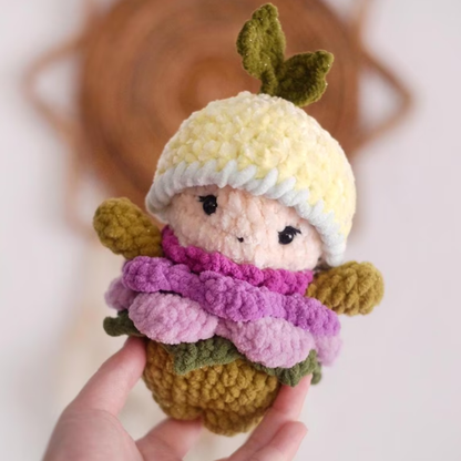 Chunky Florette Amigurumi Crochet Pattern