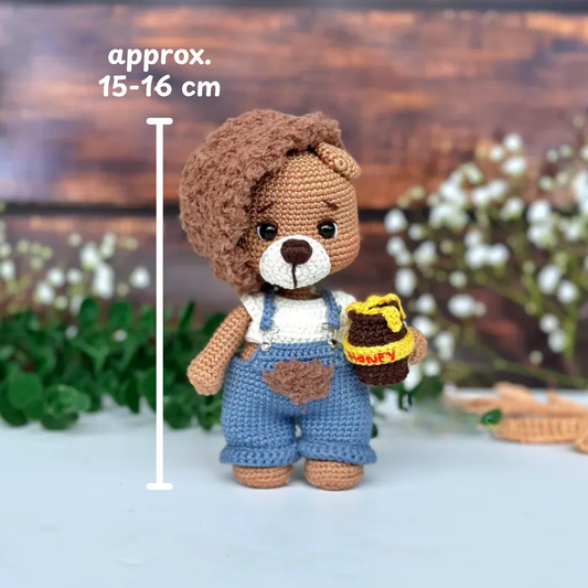 Classic Teddy Bear Amigurumi Crochet Pattern