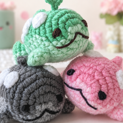 Clodsire Amigurumi Crochet Pattern