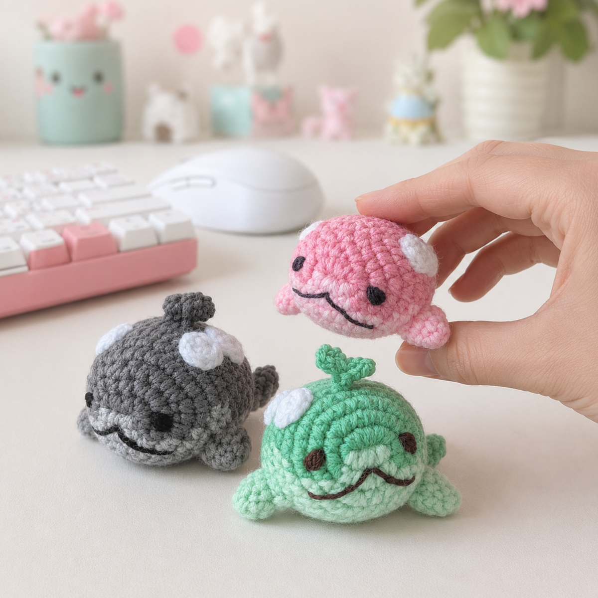 Clodsire Amigurumi Crochet Pattern