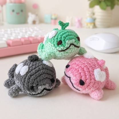 Clodsire Amigurumi Crochet Pattern