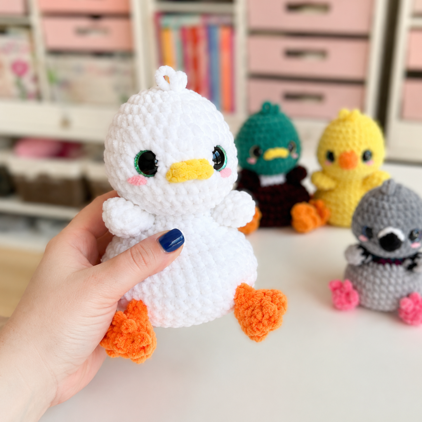 Crochet The Couch Brigade Pattern - 6-in-1 Bird Pack
