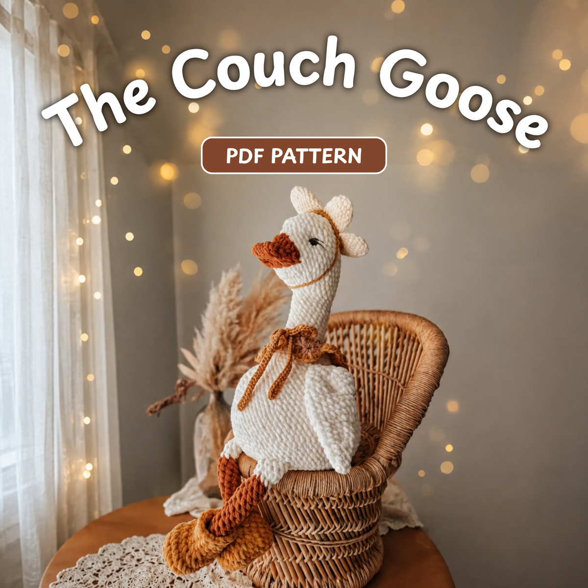 Couch Goose Crochet Pattern