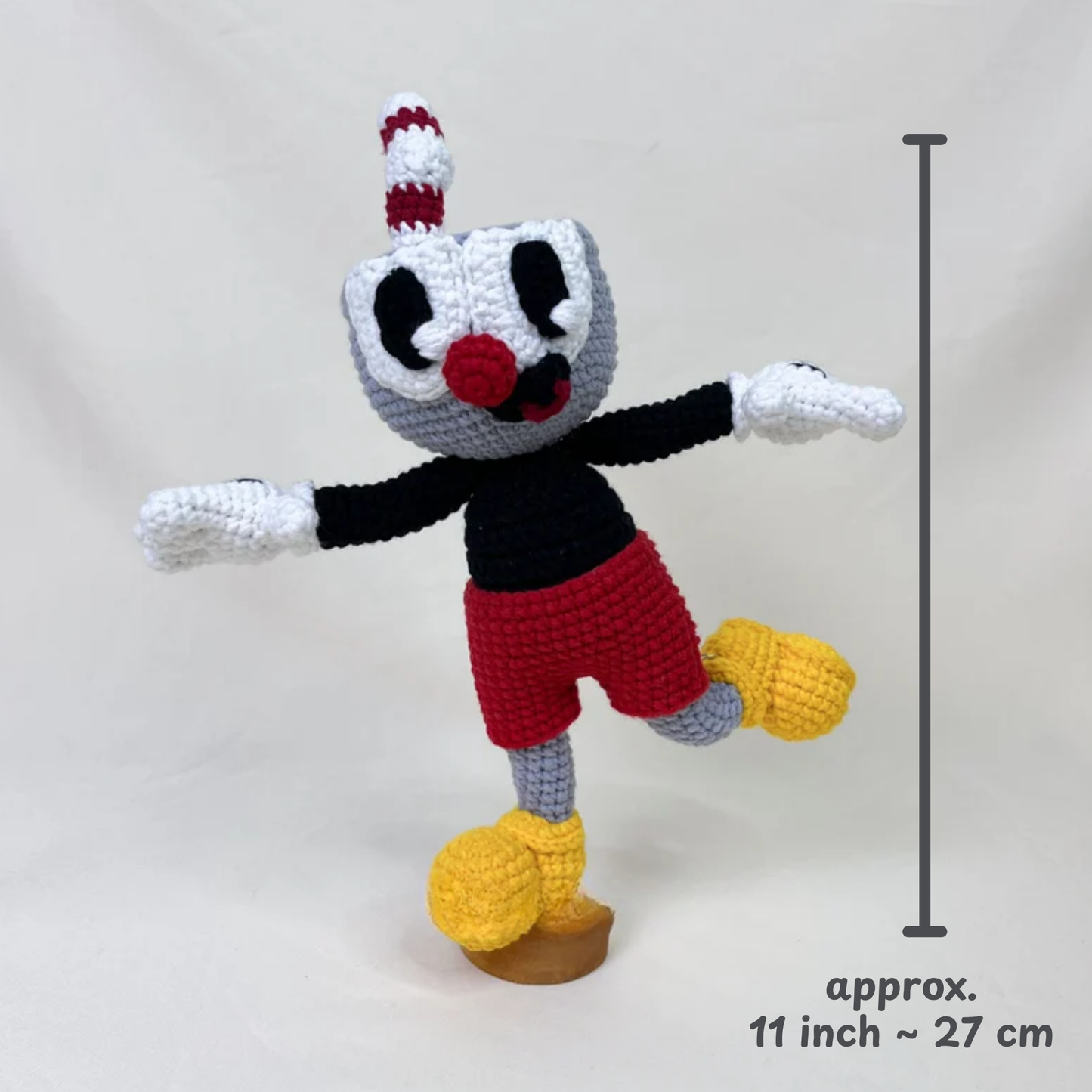 Crochet Cuphead Amigurumi Pattern