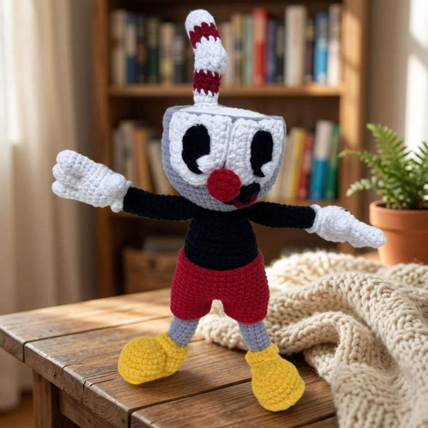 Crochet Cuphead Amigurumi Pattern