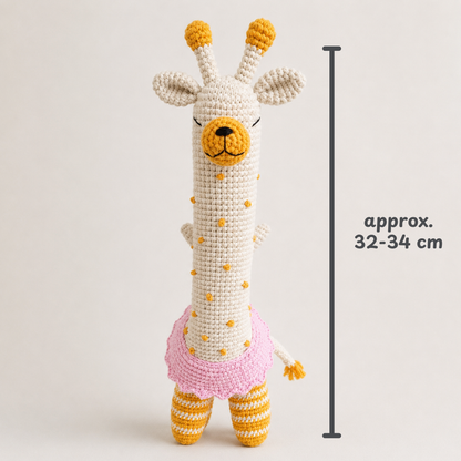 Daisy the Giraffe Amigurumi Crochet Pattern