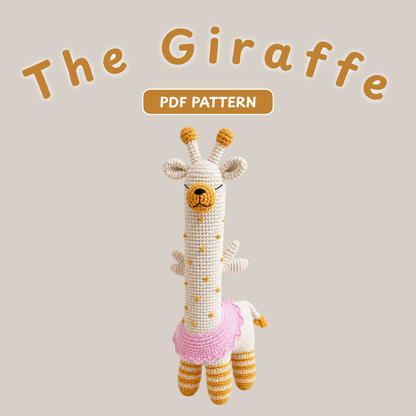 Daisy the Giraffe Amigurumi Crochet Pattern