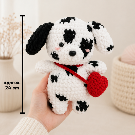 Dalmatian the Dog Amigurumi Crochet Pattern