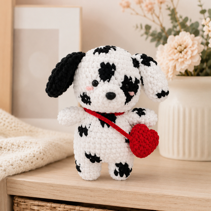 Dalmatian the Dog Amigurumi Crochet Pattern