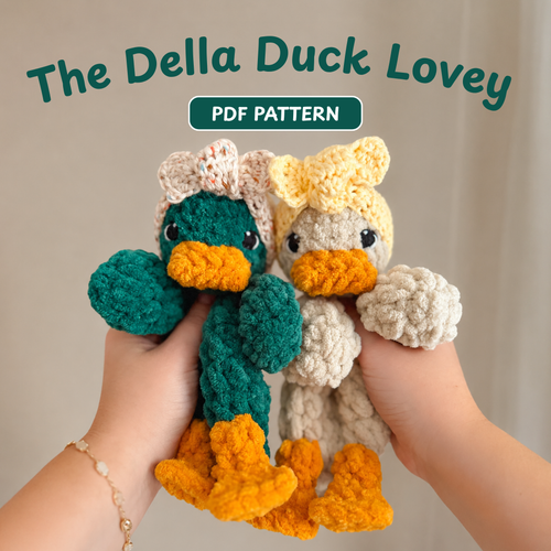 Della Duck Lovey Crochet Pattern | Low Sew Amigurumi