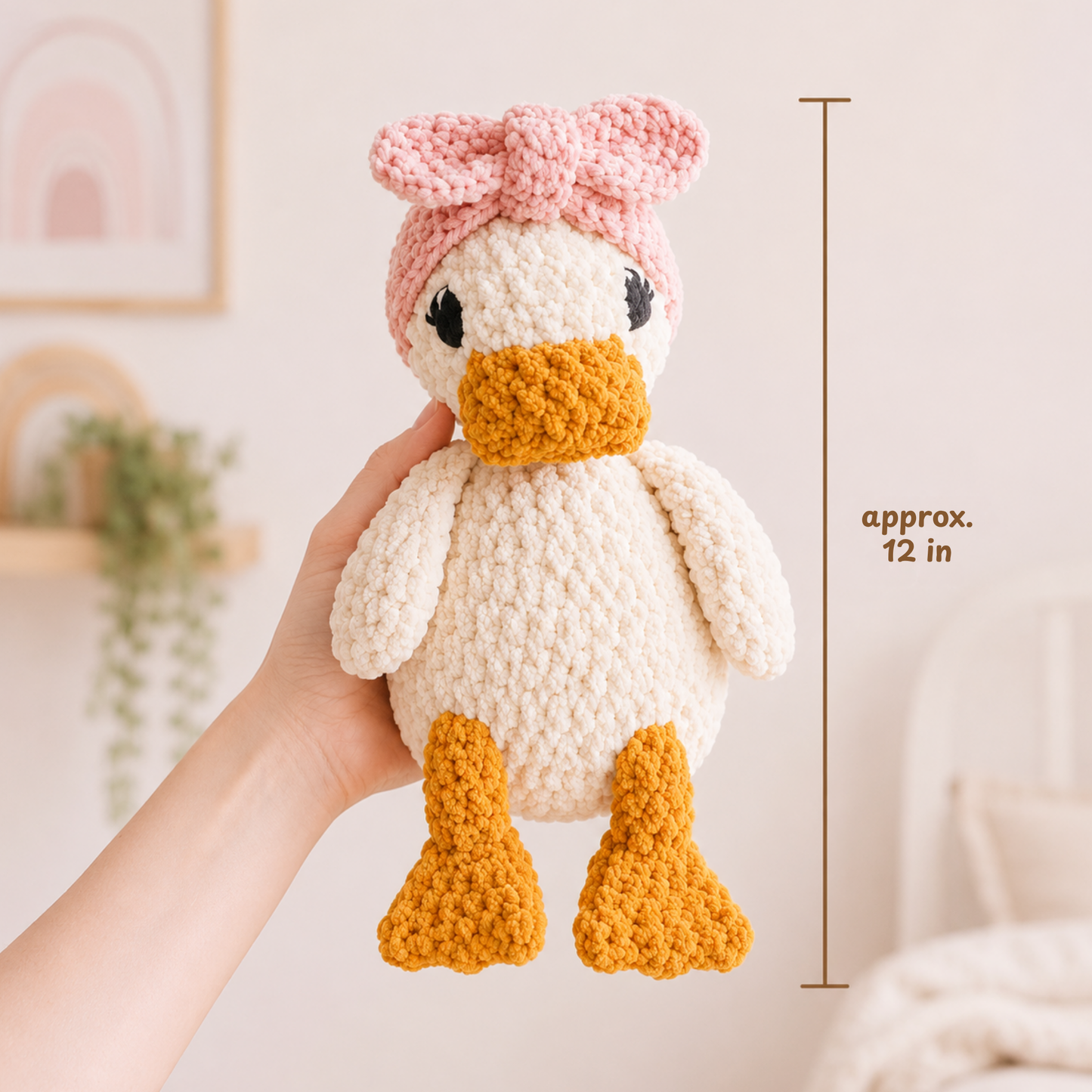 Della Duck Lovey Crochet Pattern | Low Sew Amigurumi