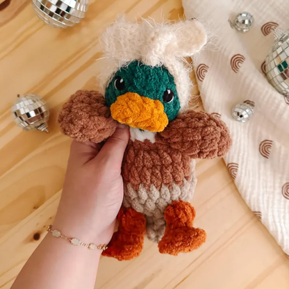 Della Duck Lovey Crochet Pattern | Low Sew Amigurumi