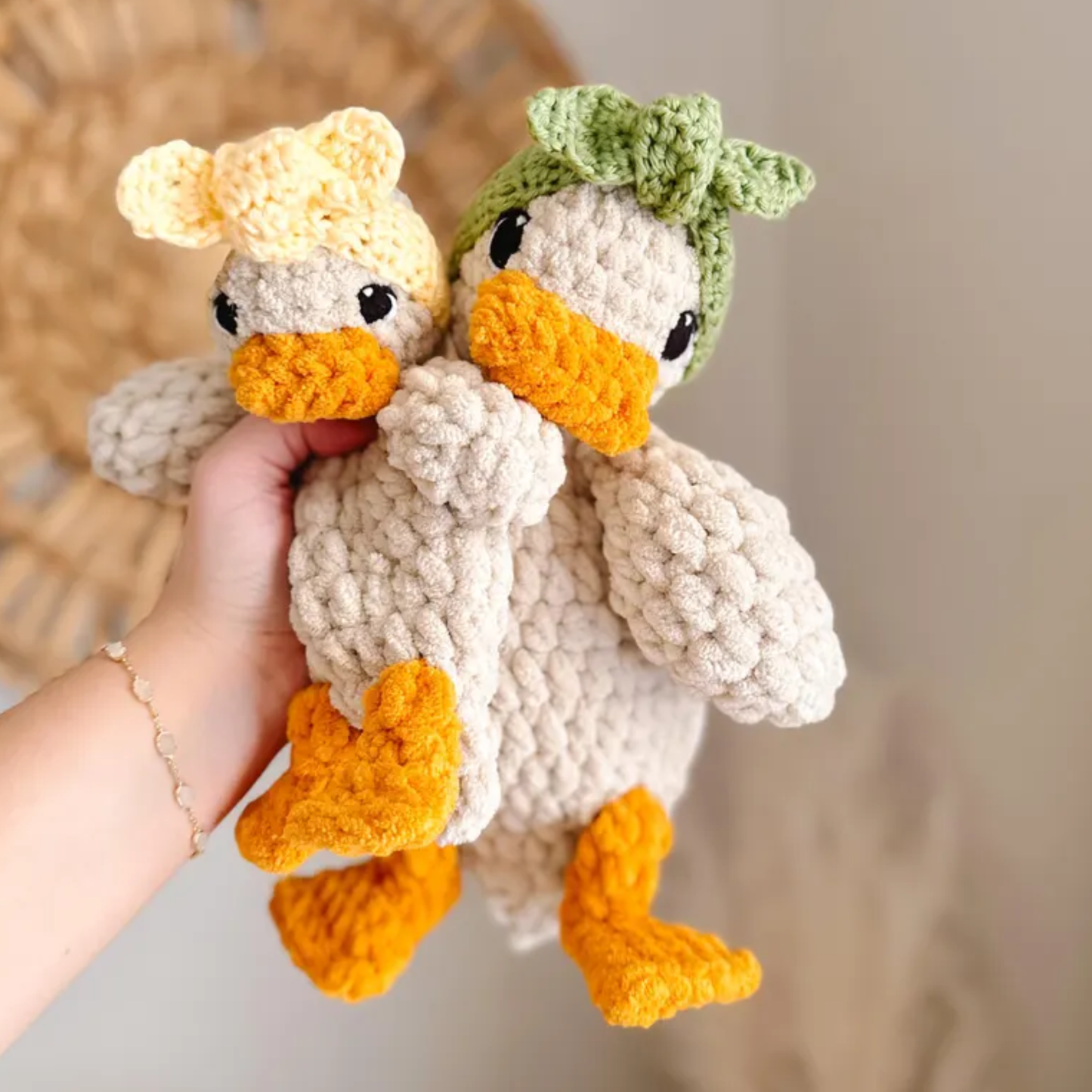 Della Duck Lovey Crochet Pattern | Low Sew Amigurumi