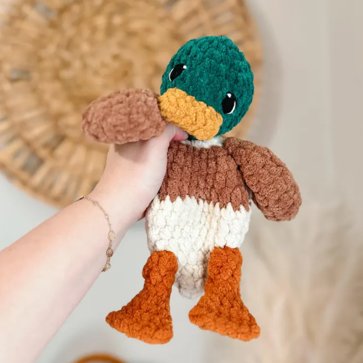 Della Duck Lovey Crochet Pattern | Low Sew Amigurumi