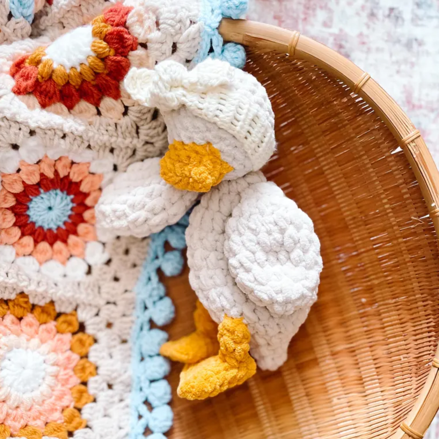 Della Duck Lovey Crochet Pattern | Low Sew Amigurumi
