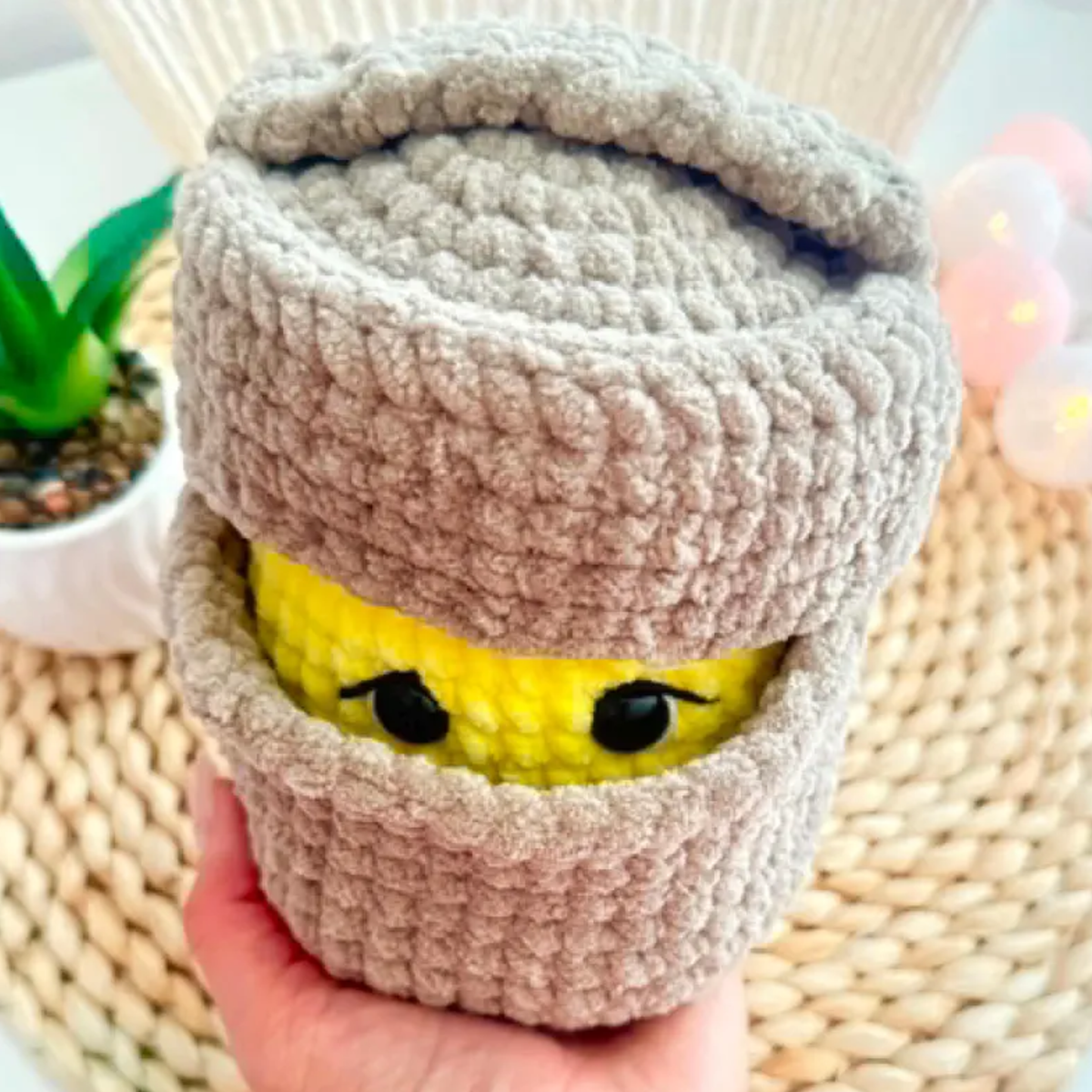 Dimple the Dumpling Amigurumi Crochet Pattern