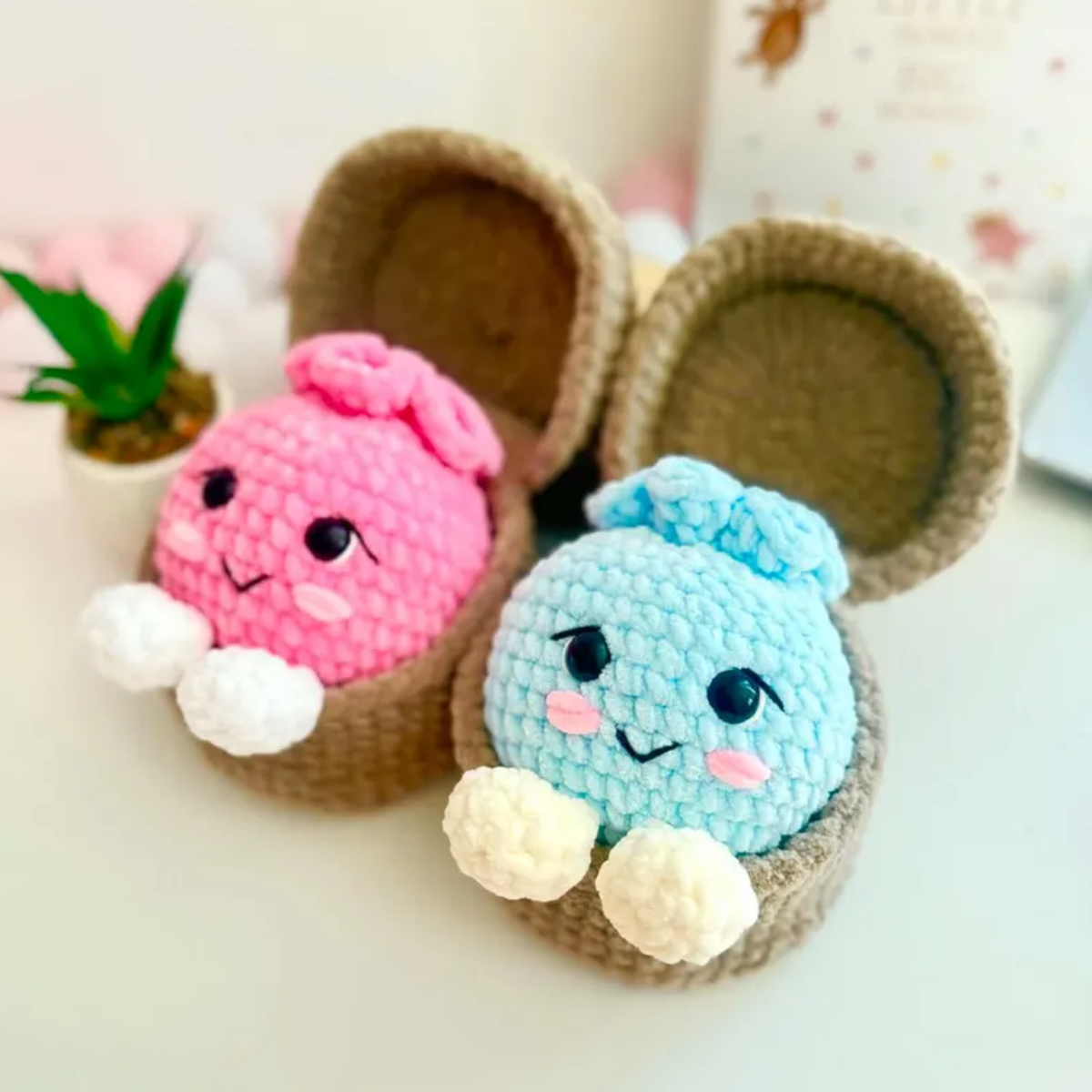 Dimple the Dumpling Amigurumi Crochet Pattern