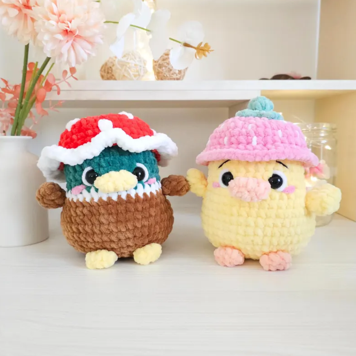 Duck and Mallard Amigurumi Crochet Pattern