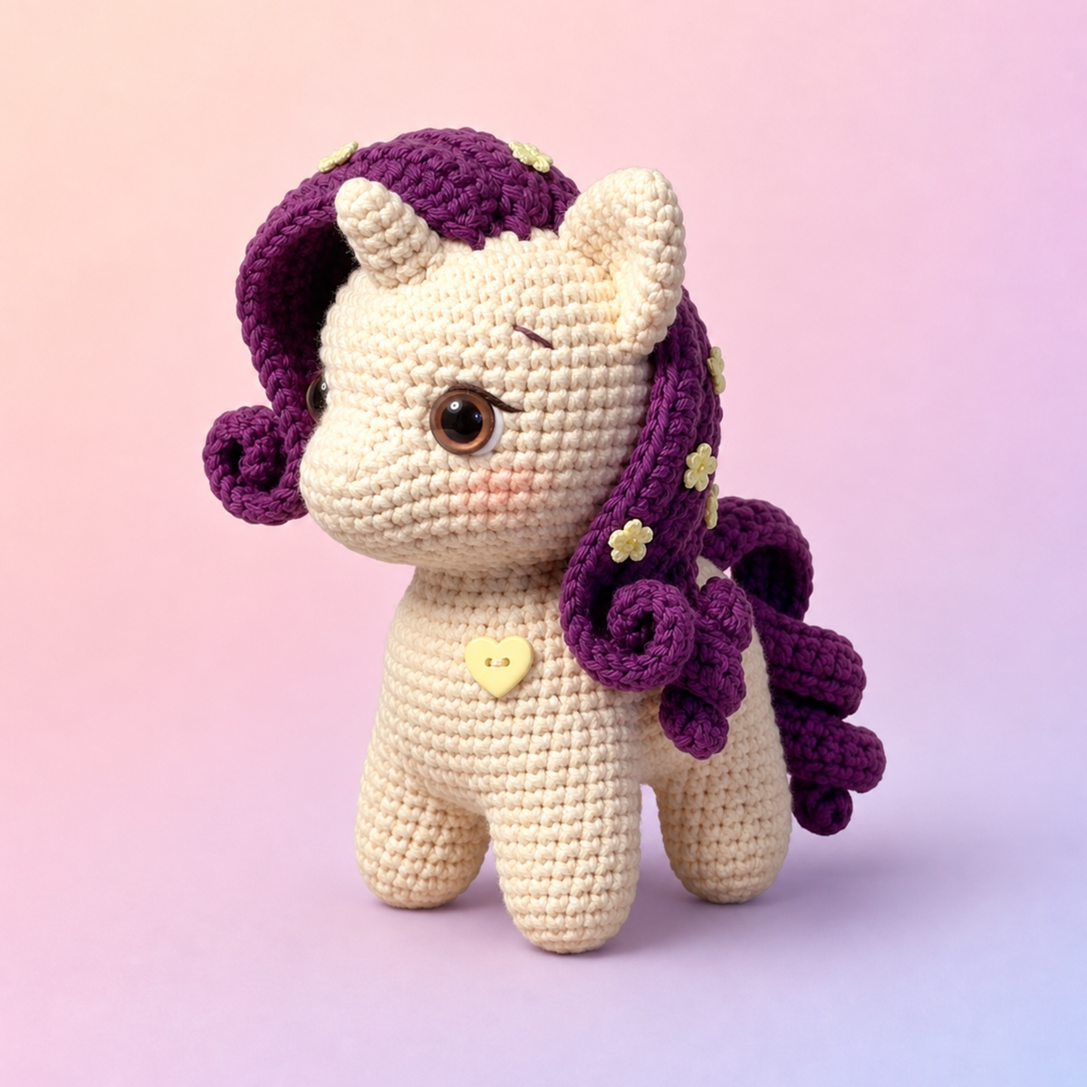 Fantasy Pony Amigurumi Crochet Pattern