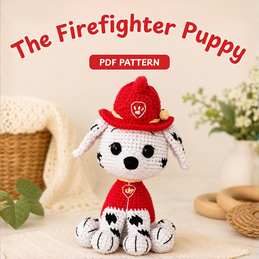 Crochet Marshall Pattern (Paw Patrol Amigurumi)