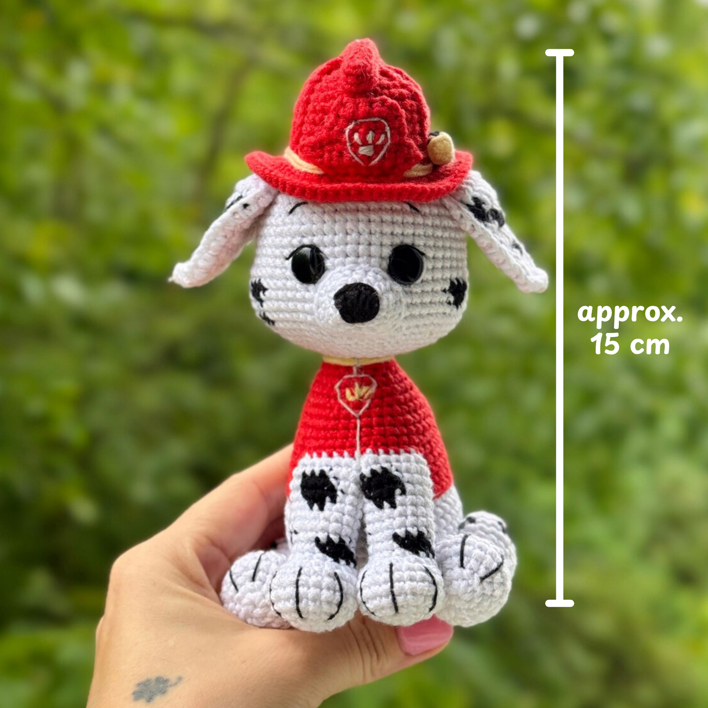 Crochet Marshall Pattern (Paw Patrol Amigurumi)