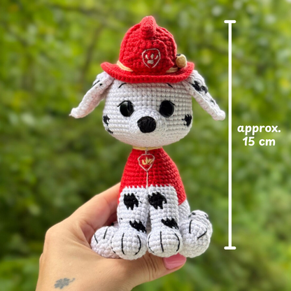 Crochet Marshall Pattern (Paw Patrol Amigurumi)