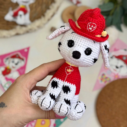 Crochet Marshall Pattern (Paw Patrol Amigurumi)
