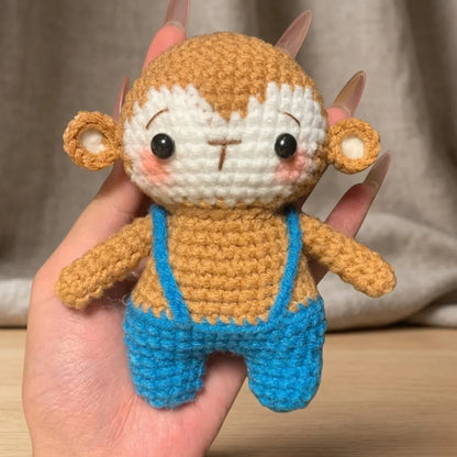 5 in 1 Viral Punch Monkey Bundle Crochet Pattern