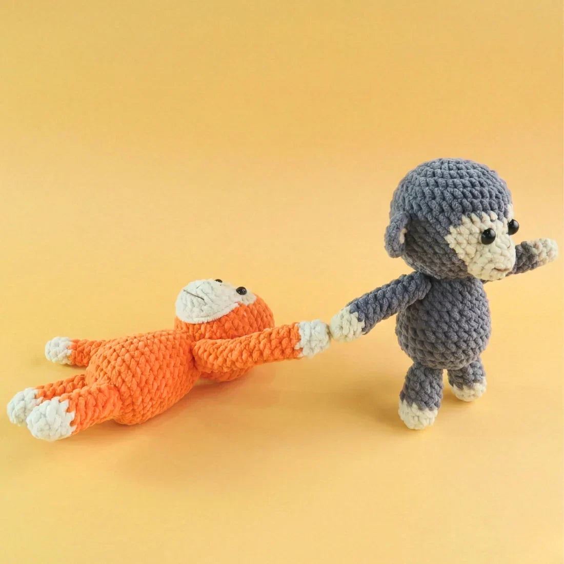 5 in 1 Viral Punch Monkey Bundle Crochet Pattern