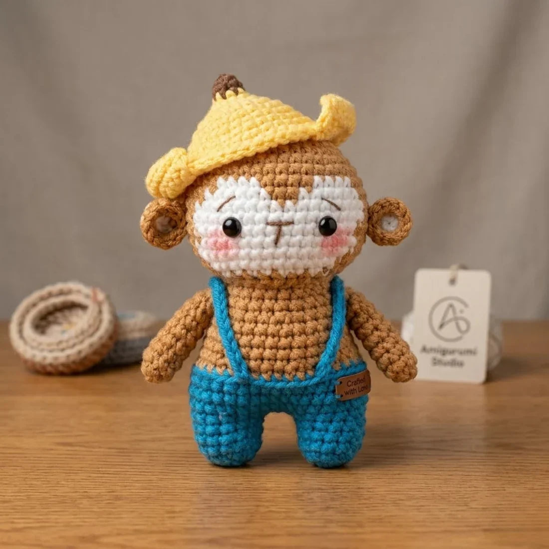 5 in 1 Viral Punch Monkey Bundle Crochet Pattern