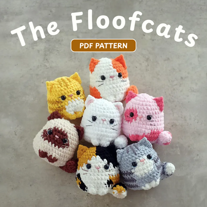 Floofcats Amigurumi Crochet Pattern